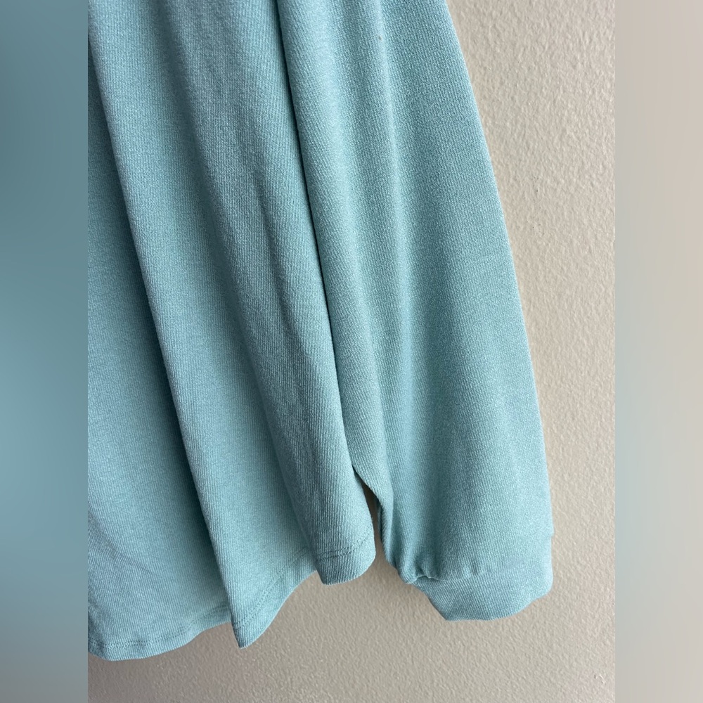 Wishlist Women Blue Top Size S/M Long Sleeve - Picture 6 of 8